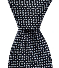 Hugo Boss Micro Neat Jacquard Narrow Silk Blend Tie