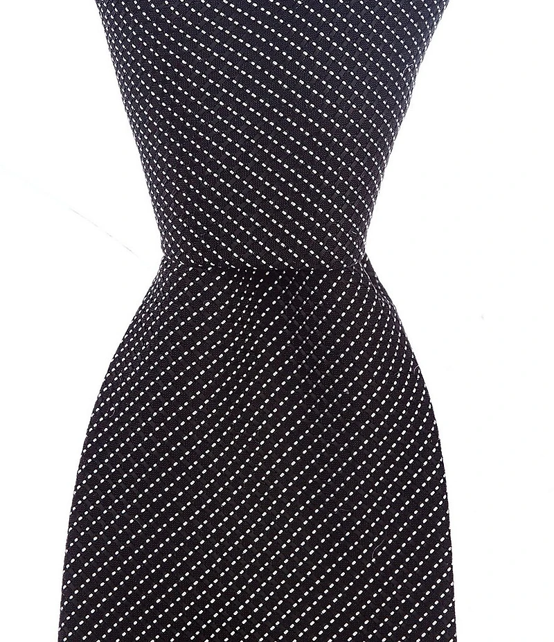 Hugo Boss Micro Pattern 2.95#double; Silk-Blend Tie