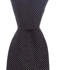 Hugo Boss Micro Pattern 2.95#double; Silk-Blend Tie