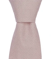Hugo Boss Soft Micro Pattern 2.95#double; Silk-Blend Tie