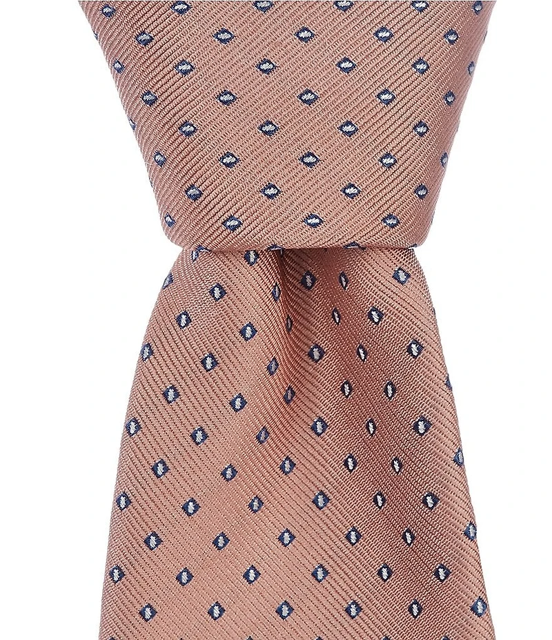Hugo Boss Micro Pattern 2.95#double; Silk Jacquard Tie