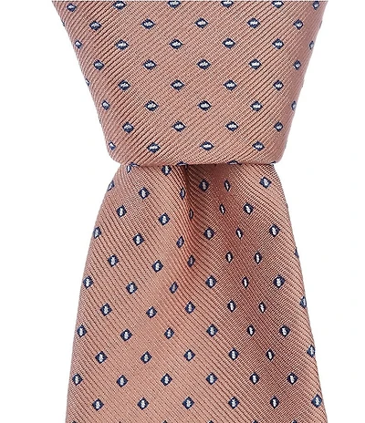 Hugo Boss Micro Pattern 2.95#double; Silk Jacquard Tie
