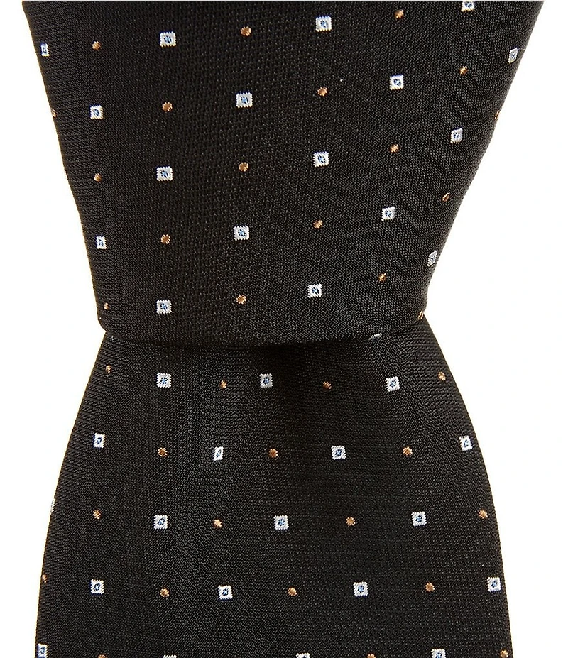 Hugo Boss Micro Pattern Jacquard Skinny 2 1/4#double; Silk Tie
