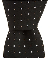 Hugo Boss Micro Pattern Jacquard Skinny 2 1/4#double; Silk Tie