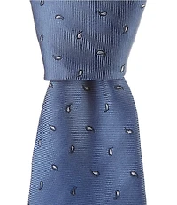Hugo Boss Micro Pattern Jacquard 2.95#double; Silk Tie