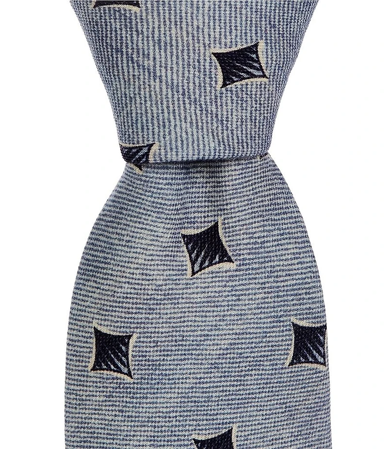 Hugo Boss Open Neat 3#double; Wool Blend Tie