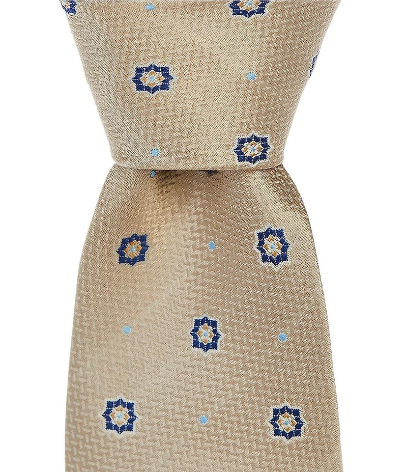 Hugo Boss Patterned Jacquard Narrow Silk Tie