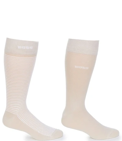 Hugo Boss RS Stripe Crew Dress Socks 2-Pack