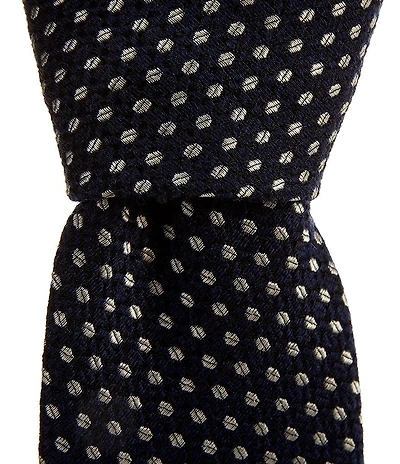 Hugo Boss Seasonal Dotted 2.95#double; Silk Tie