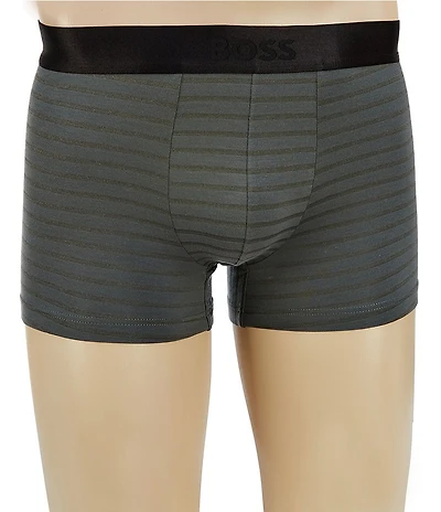 Hugo Boss Shiny Striped Trunks