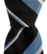 Hugo Boss Striped 3#double; Narrow Silk Tie