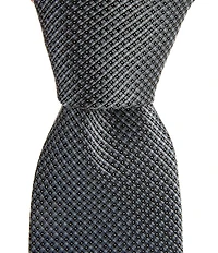 Hugo Boss Textured Pattern 2.95#double; Silk Tie