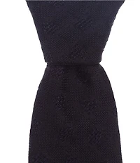 Hugo Boss Textured Solid 2.95#double; Silk Tie