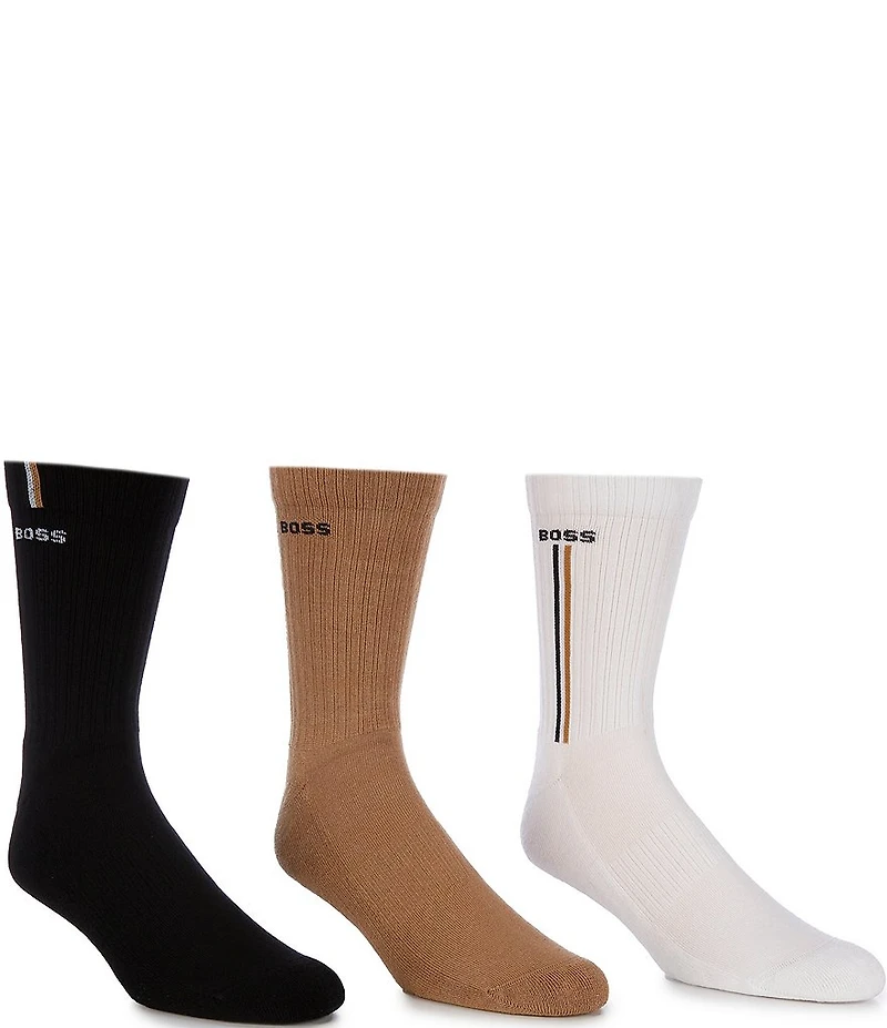 Hugo Boss Vertical Line 3-Pack Socks