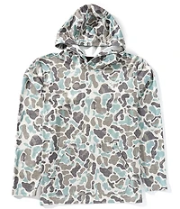 Huk Leward Long Sleeve KC-Printed Lightweight Fleece Hoodie