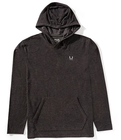 Huk Leward Long Sleeve Solid Lightweight Fleece Hoodie