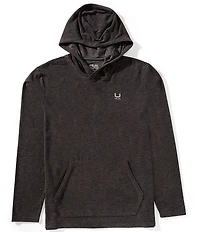 Huk Leward Long Sleeve Solid Lightweight Fleece Hoodie