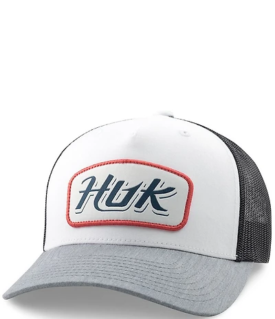 Huk Script Patch Trucker Hat