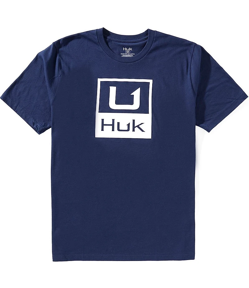 Huk Stack Logo T-Shirt