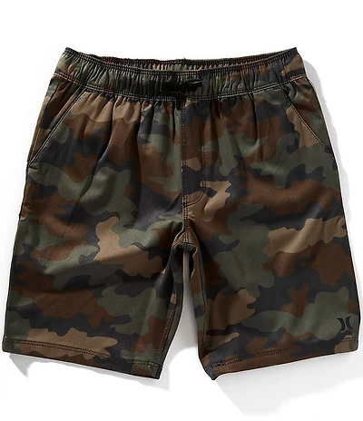 Hurley Big Boys 8-20 Camouflage Stretch Twill Hybrid Pull-On Shorts