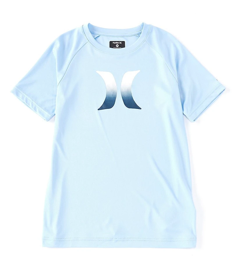 Hurley Big Boys 8-20 Short Sleeve Icon Graphic Logo T-Shirt