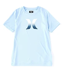Hurley Big Boys 8-20 Short Sleeve Icon Graphic Logo T-Shirt