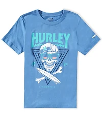 Hurley Big Boys Short-Sleeve Rock Skull T-Shirt