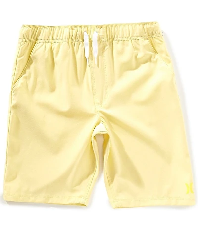 Hurley Big Boys 8-20 Solid Stretch Twill Hybrid Pull-On Shorts