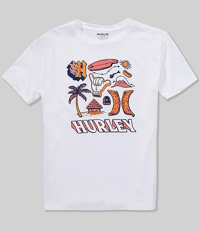 Hurley Big Boys Hang Loose Poolside H20-Dri T-Shirt