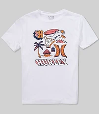 Hurley Big Boys Hang Loose Poolside H20-Dri T-Shirt