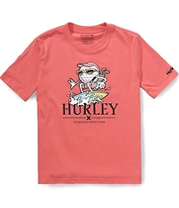 Hurley Big Boys Short Sleeves Golf And Surf Club T-Shirt
