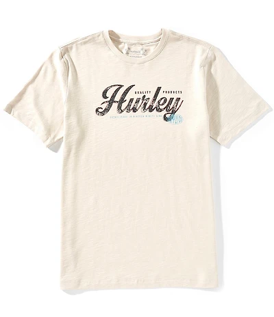 Hurley Gas Station Short Sleeve Slub T-Shirt