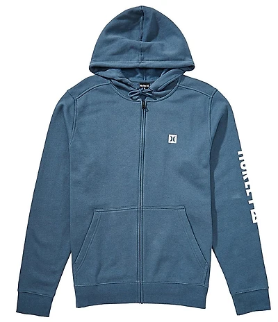 Hurley Icon Box Long Sleeve Brushed Fleece Hoodie Jacket