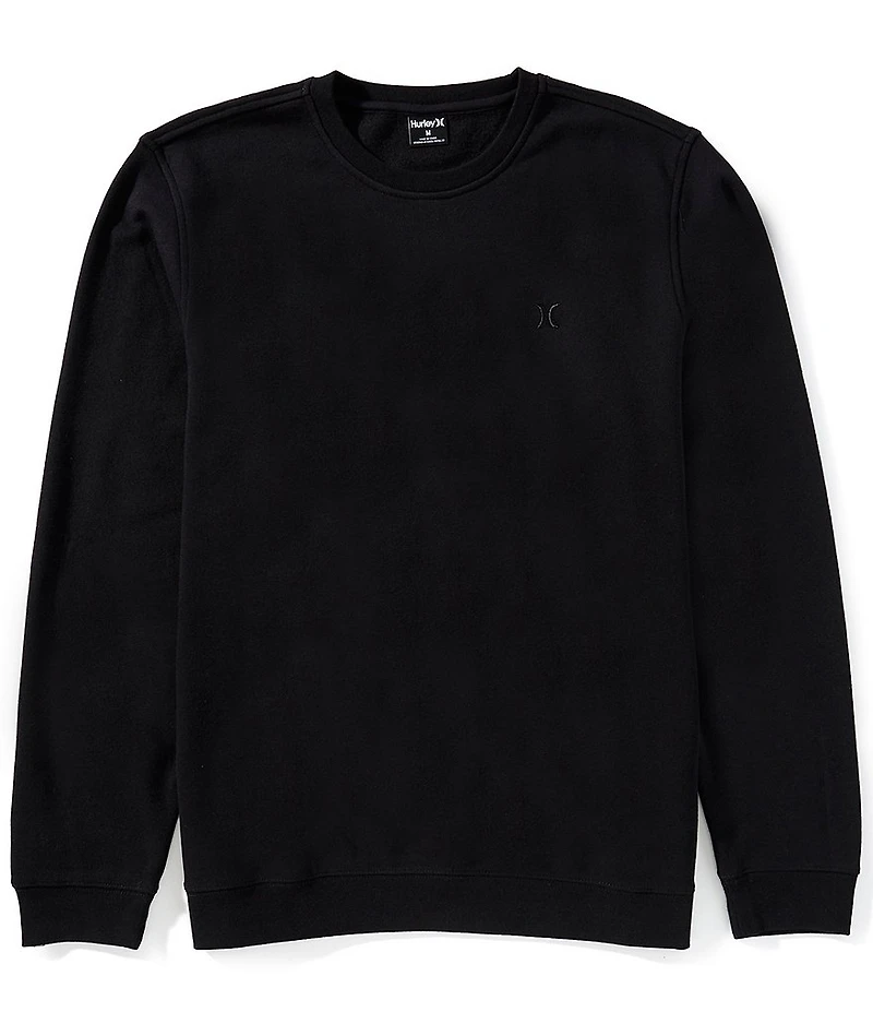 Hurley Icon Long Sleeve Brushed Fleece Sweatshirt