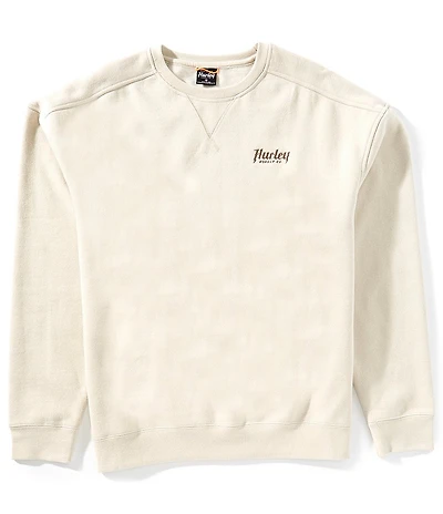 Hurley Ironclad Long Sleeve Heavyweight Fleece Back Graphic Sweatshirt