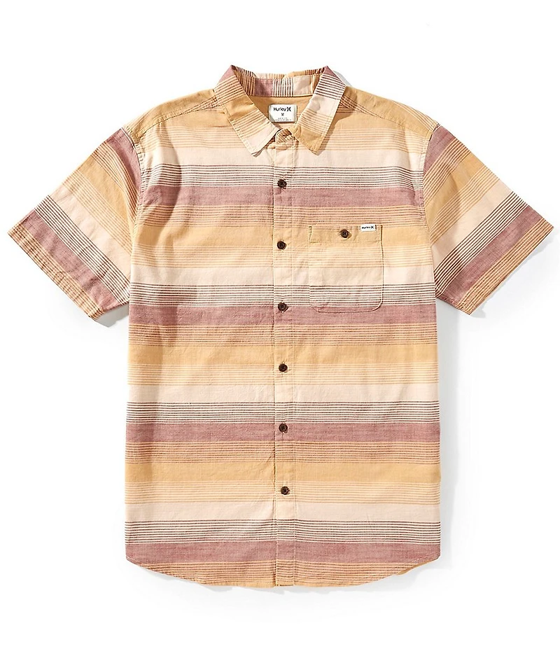 Hurley Lido Stripe Short Sleeve Woven Shirt