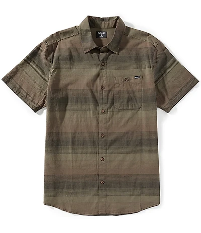 Hurley Lido Striped Short Sleeve Woven Shirt