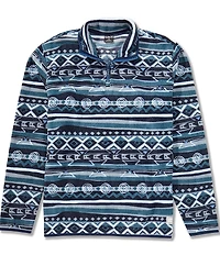 Hurley Mesa Windchill Long Sleeve Printed Fleece Pullover