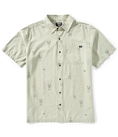 Hurley One & Only Rincon Short Sleeve Printed Woven Shirt