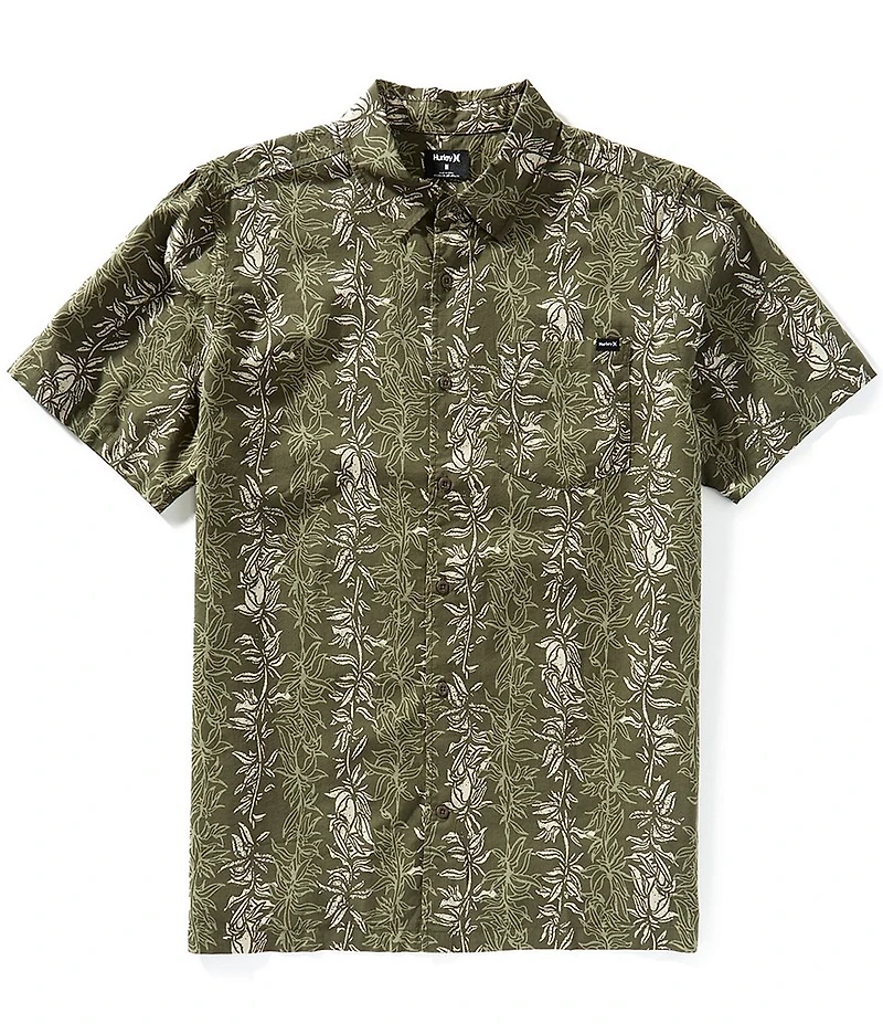 Hurley One & Only Rincon Short Sleeve Printed Woven Shirt