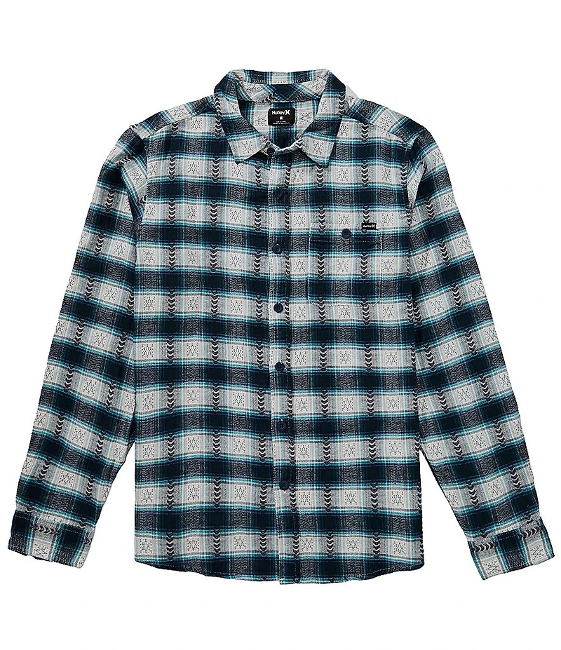 Hurley Portland Long Sleeve Armored Flannel Shirt