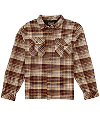 Hurley Santa Cruz Long Sleeve Medium Plaid Flannel Shirt