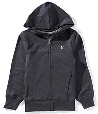 Hurley Big Boys Sunset Long-Sleeve H2O-DRI Hooded Fleece Jacket