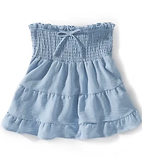 I.N. Girl Big Girls Solid Flip Skirt