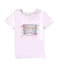Indie Gold Little Girls Short-Sleeve Bracelet Screenprint T-Shirt