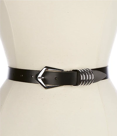 IRO Sugar Leather Metal Buckle Belt