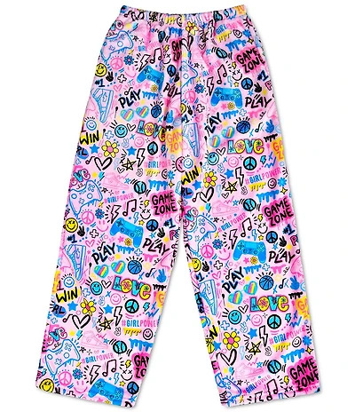 Iscream Big Girls Corey Paige Game Zone Plush Pants