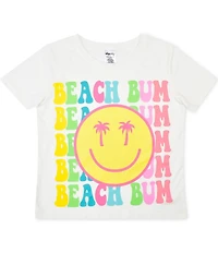 Iscream Big Girls Short Sleeves Beach Bum T-Shirt
