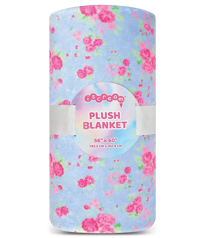 Iscream Ditsy Floral Plush Blanket