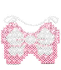 Iscream Girls Bow Beaded Crossbody Bag